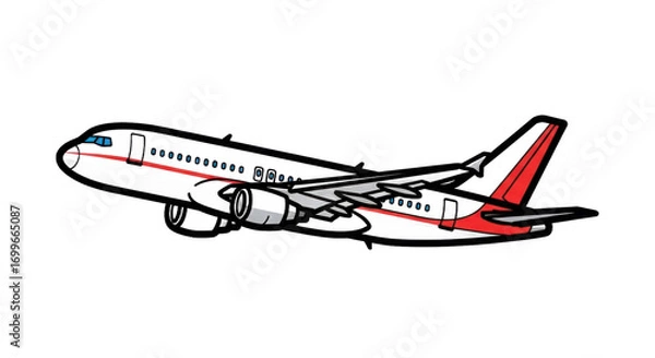 Obraz Airplane in flight