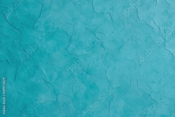 Fototapeta Textured Turquoise Background with Subtle Patterns and Depth