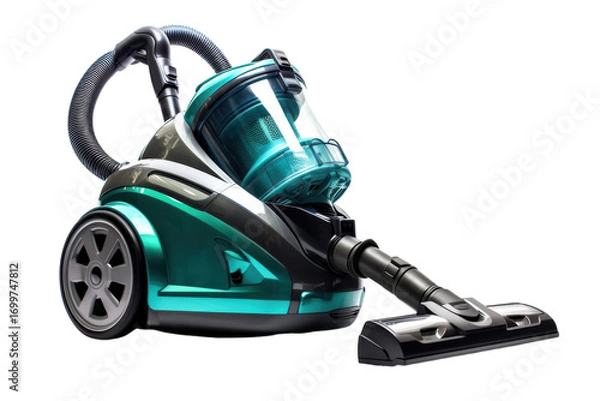Obraz Modern turquoise vacuum cleaner