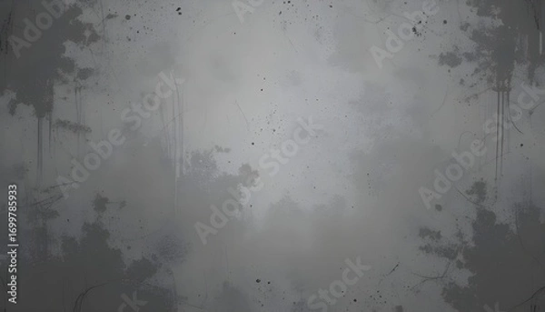 Fototapeta Grunge Textured Seamless Pattern – Rough Effect on Grey Background with Copy Space for Creative and Modern Design Projects