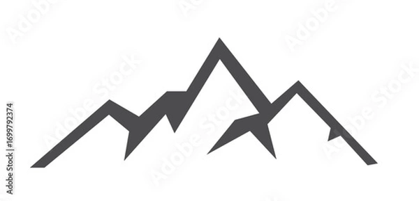 Fototapeta Berge, Vektor