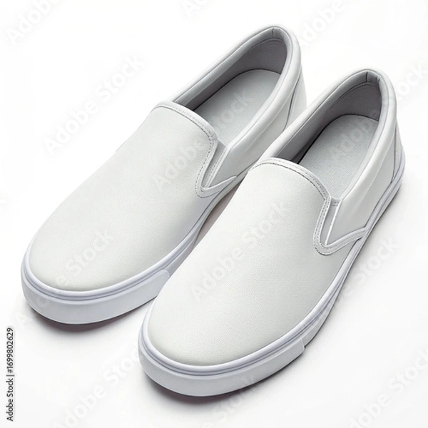 Obraz pair of beige shoes