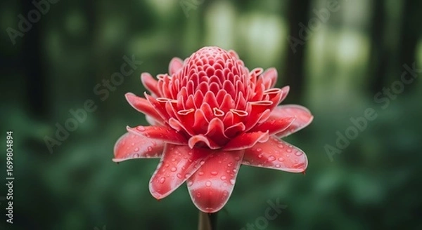 Obraz Red Tropical Cluster Flower