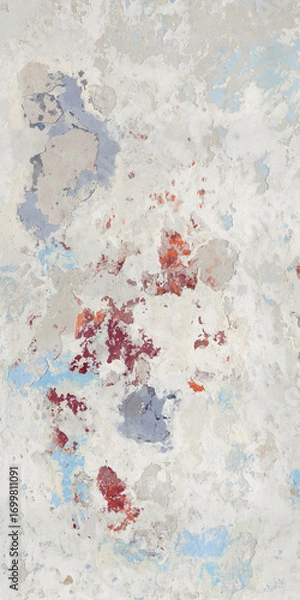 Fototapeta Colored Microcement Texture, Modern Decorative Cement Surface, Minimalist Colored Concrete Wall