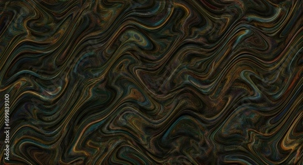 Fototapeta Abstract swirling dark patterns