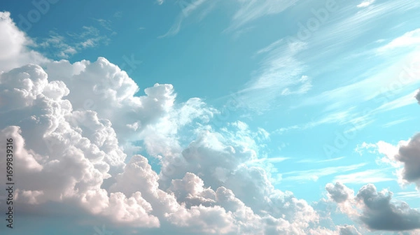 Obraz 雲の動き/空/平和