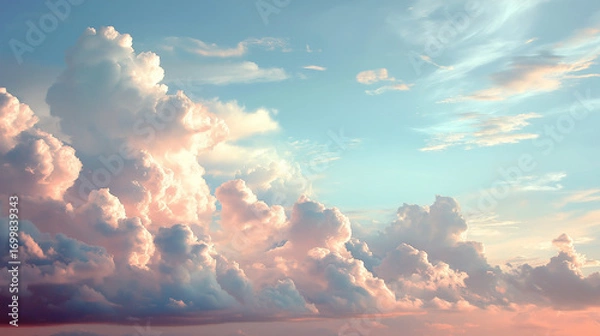 Obraz 動く雲/スカイ/自然