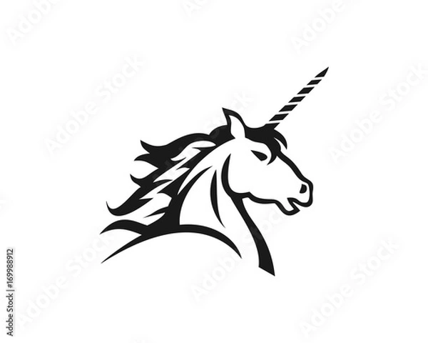 Fototapeta Unicorn head