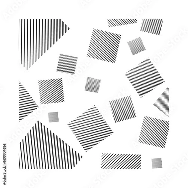 Fototapeta seamless pattern with qr code