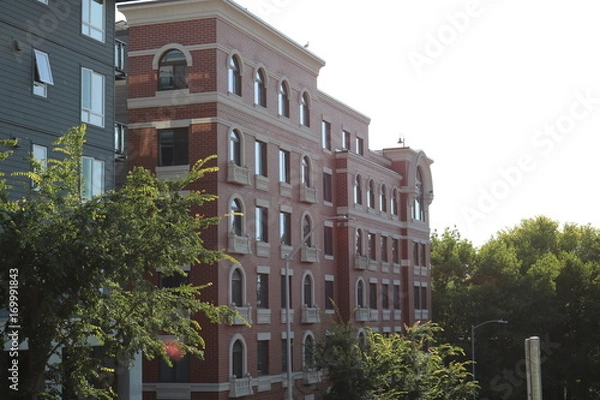 Obraz Brick building