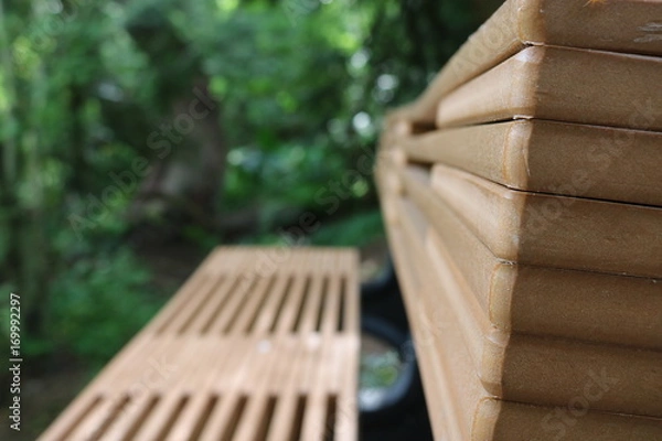 Obraz Bench in the forest