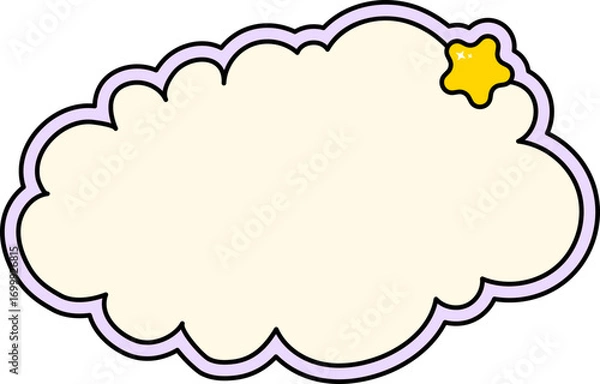 Fototapeta Cute Text Box