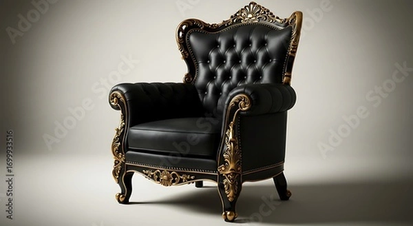 Obraz 黒金の王座