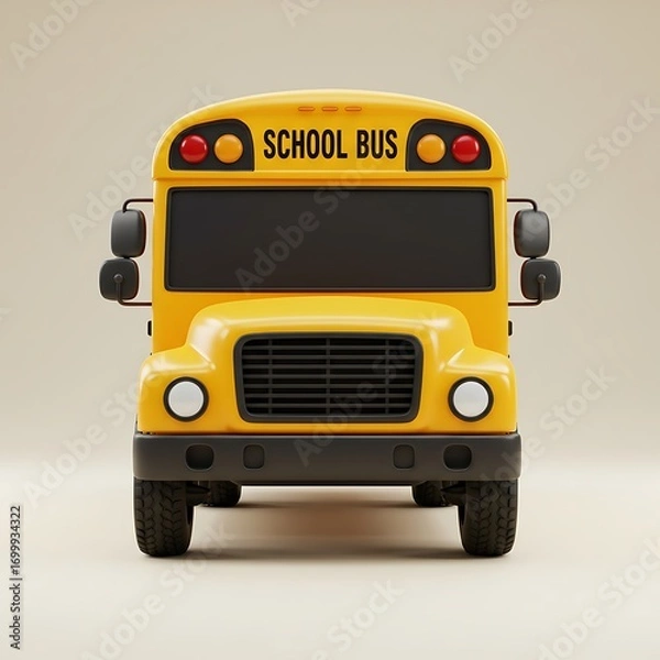 Obraz 黄昏のスクールバス