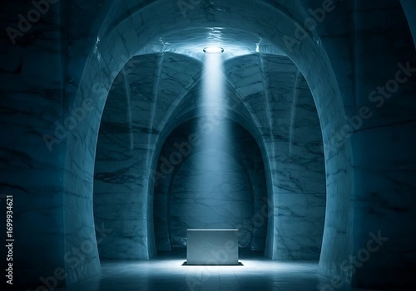 Obraz 氷晶聖堂の光