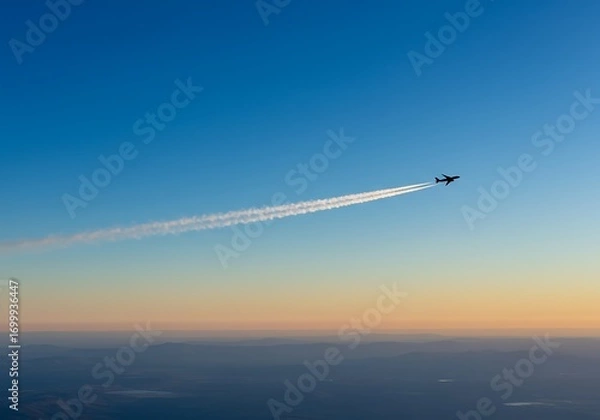 Obraz Sunrise Flightpath