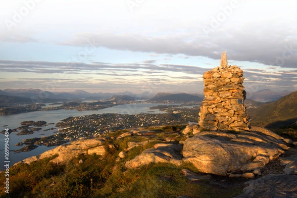 Obraz sea view from the mountain