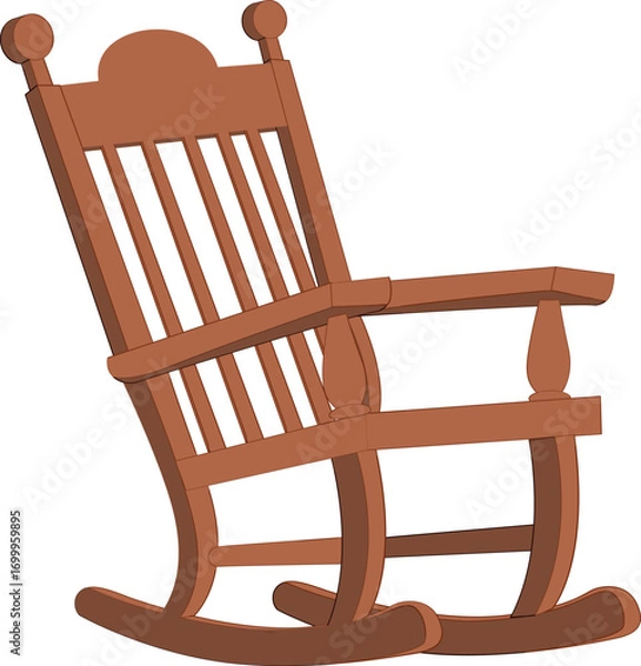 Obraz rocking chair