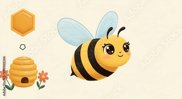 Fototapeta 蜜蜂のささやき