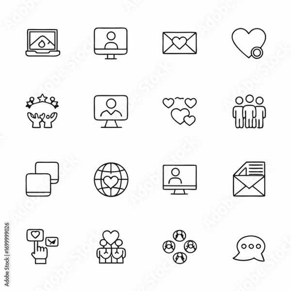 Fototapeta Vibrant Monochrome App High-Quality Stock Image