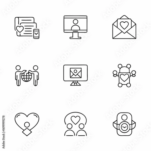 Fototapeta Elegant Silhouette Creative Visual