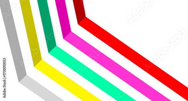 Obraz abstract geometric background. Modern geometric shape wallpaper desktop. landscape geometric wallpaper. Abstract white geometric background. 