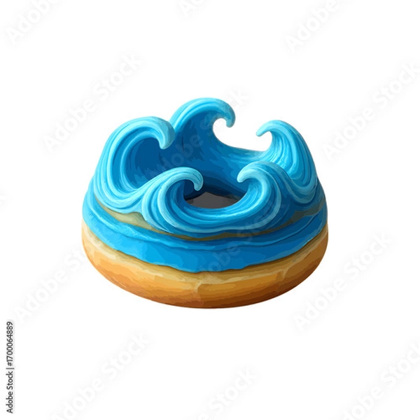 Fototapeta Ocean Wave Donut