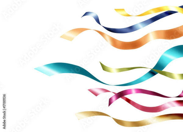 Obraz farbige Bänder