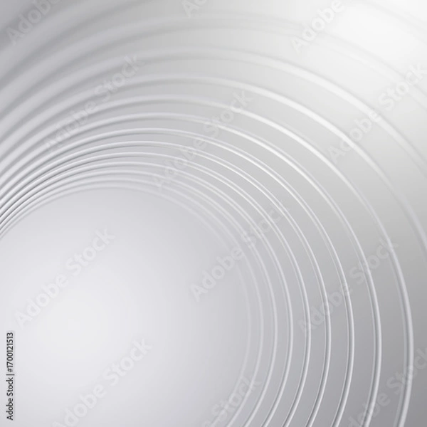 Fototapeta White Abstract background, 3D Rendering, 3D illustration