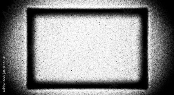 Fototapeta Gentle dark vignette border with transparent backdrop for atmospheric visual mood