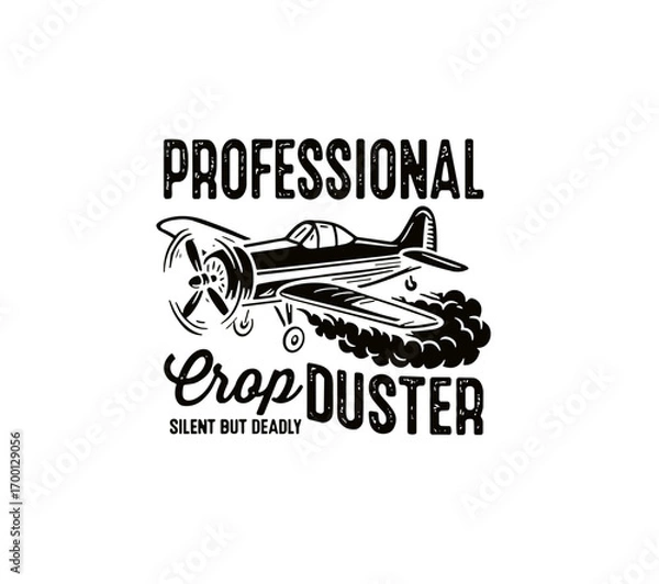 Obraz PROFESSIONAL CROP DUSTER SVG