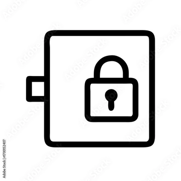 Fototapeta A glossy red first aid cross symbol with a white medical plus sign for a web button