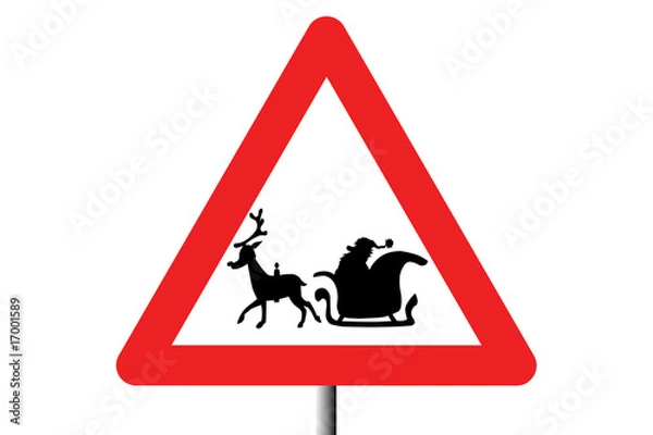 Obraz santa sign