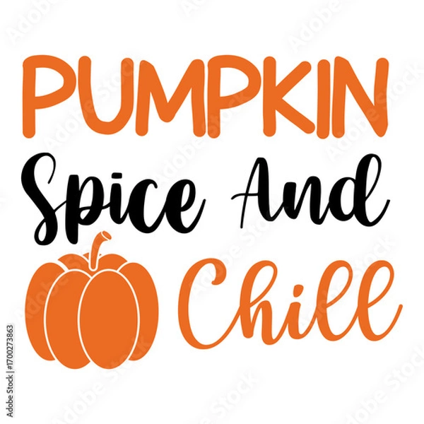 Obraz Pumpkin Spice chill