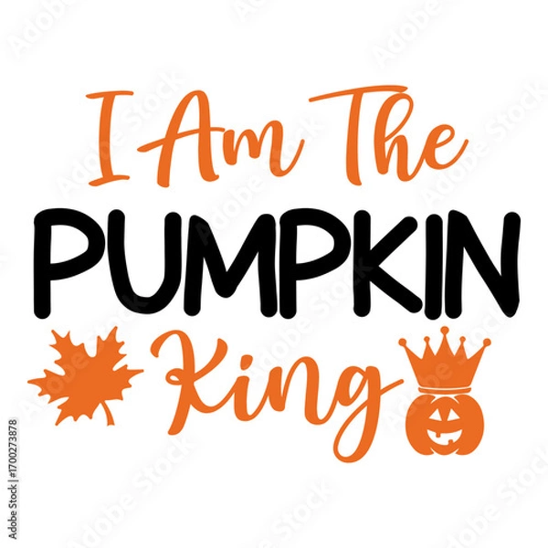 Obraz The pumpkin king