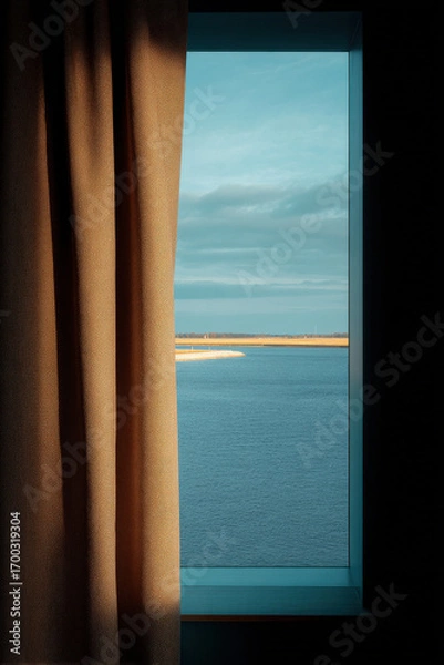 Fototapeta smart curtains that adapt to biorhythms of resident regulating light throughout day