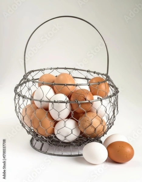 Fototapeta Egg basket