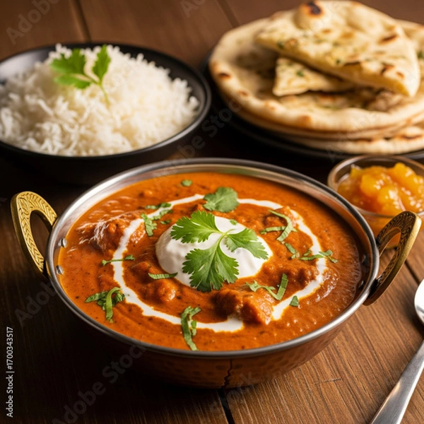 Fototapeta AI Generated Curry