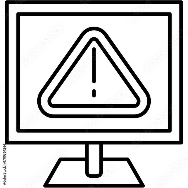 Fototapeta Error Icon