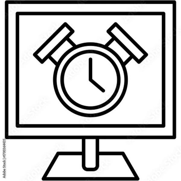 Fototapeta Stopwatch Icon