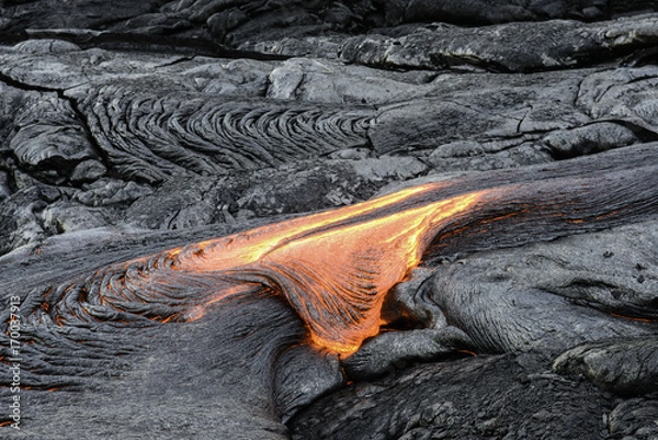 Obraz Lava Flow on Kilauea