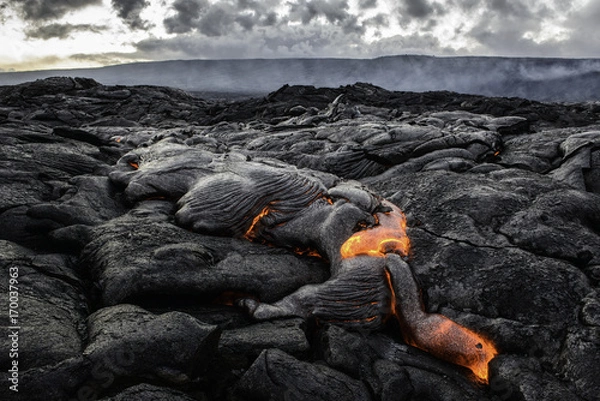 Obraz Lava Flow on Kilauea