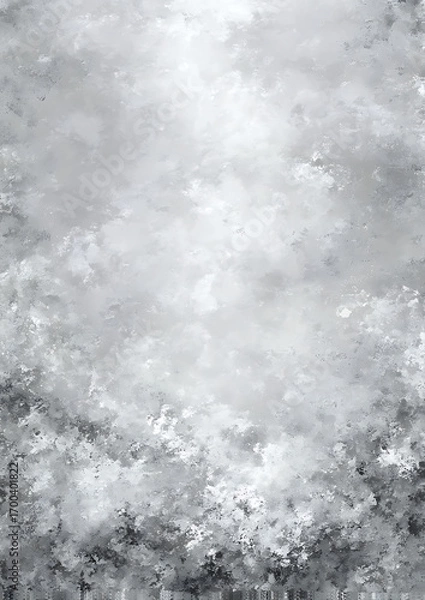 Fototapeta White background with light gray brushstrokes and rough texture, soft and delicate abstract surface in high definition, high resolution, high detail, high quality modern minimal design