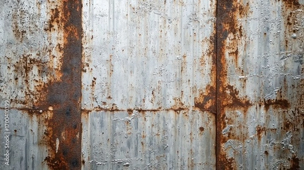 Obraz Weathered metal texture