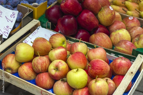 Fototapeta Apple in Box