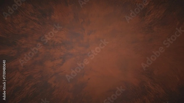 Obraz Textured abstract background with rich earthy tones of rust brown and hints of green evoking a sense of weathered natural elements and organic grunge