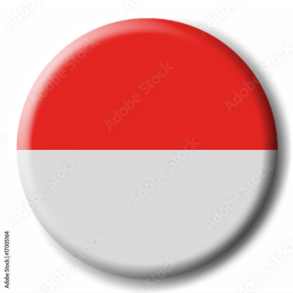 Fototapeta Button Indonesien