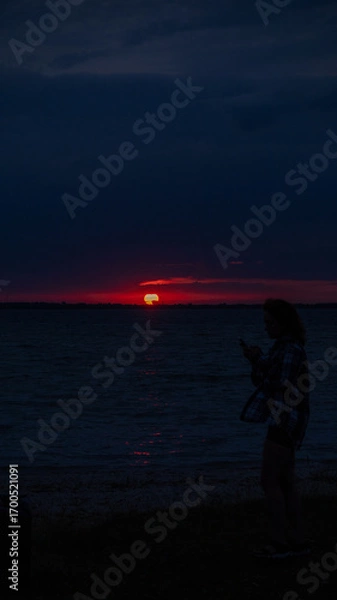 Obraz sunset at the beach