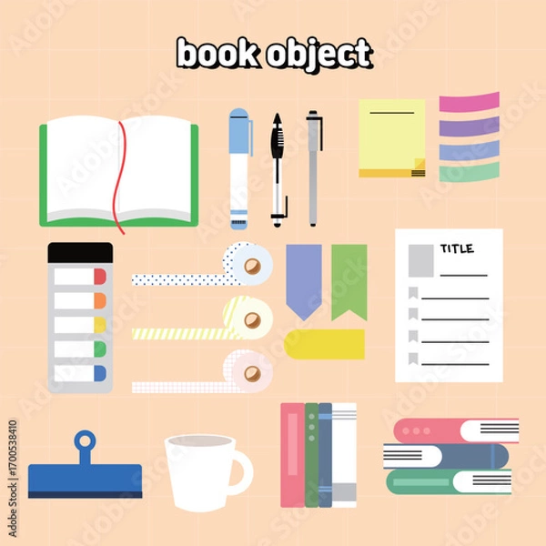 Obraz 문구용품들