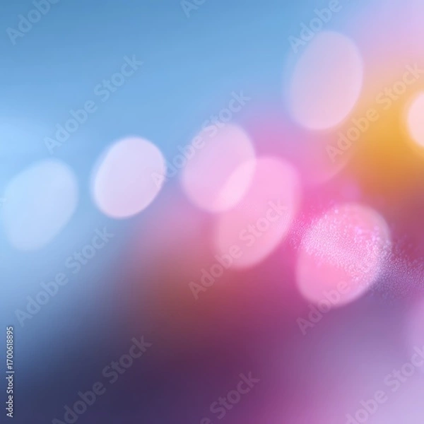 Fototapeta Soft pastel gradient background with gentle light flares and subtle textured overlays for depth